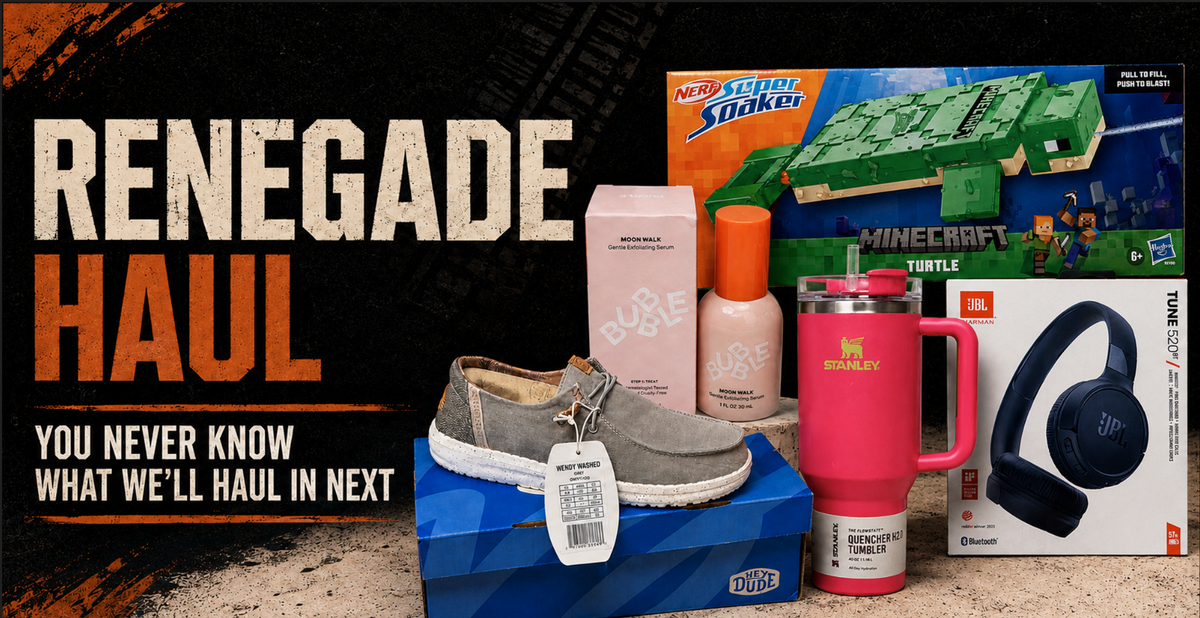 What Is Renegade Haul? Name-Brand Deals, Unexpected Finds and More