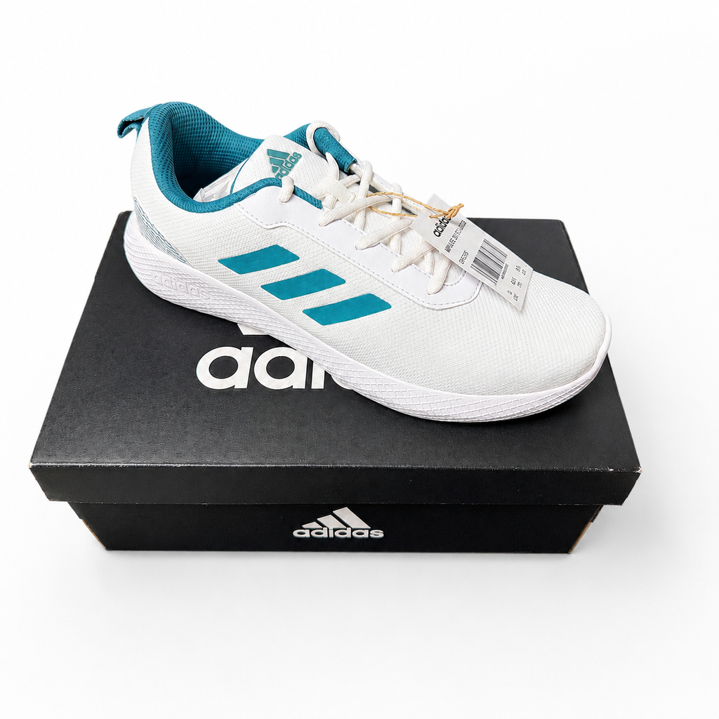 Adidas Impulse Syn 3.0 Men’s Running Shoes – White/Teal – Size 9.5