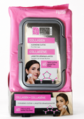 Global Beauty Care Collagen Cleansing Cloths — 60 Count