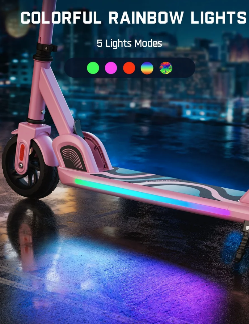 FanttikRide C9 Pro Kids Electric Scooter – Pink