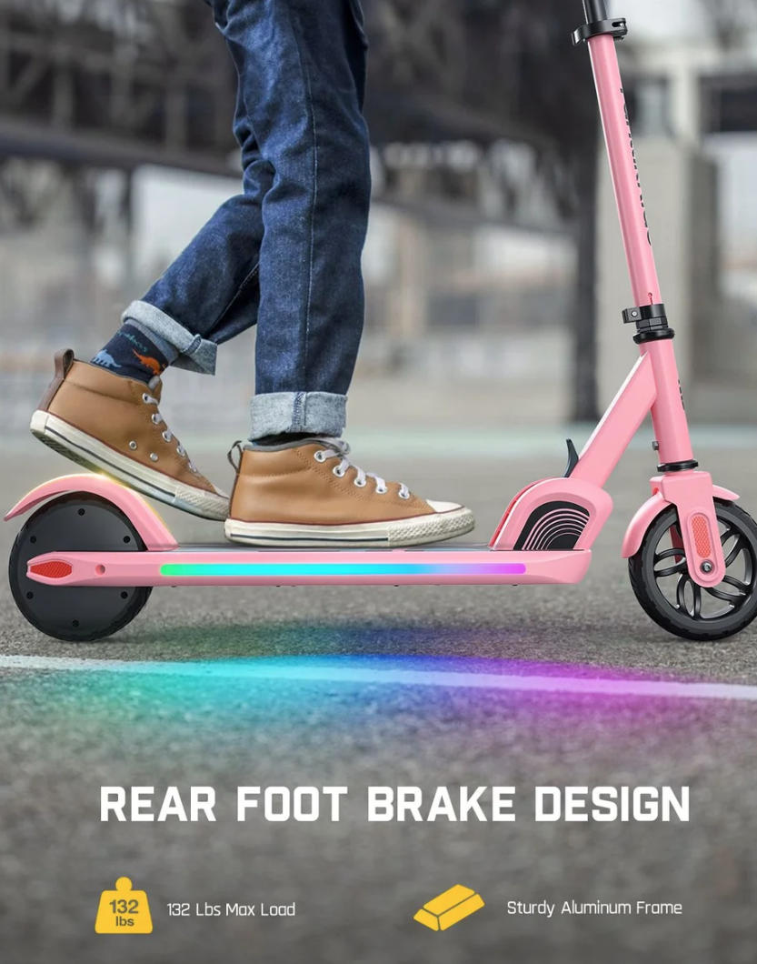 FanttikRide C9 Pro Kids Electric Scooter – Pink