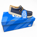 HEYDUDE Wally Coastline Jute Men’s Shoes – Navy – Size 9