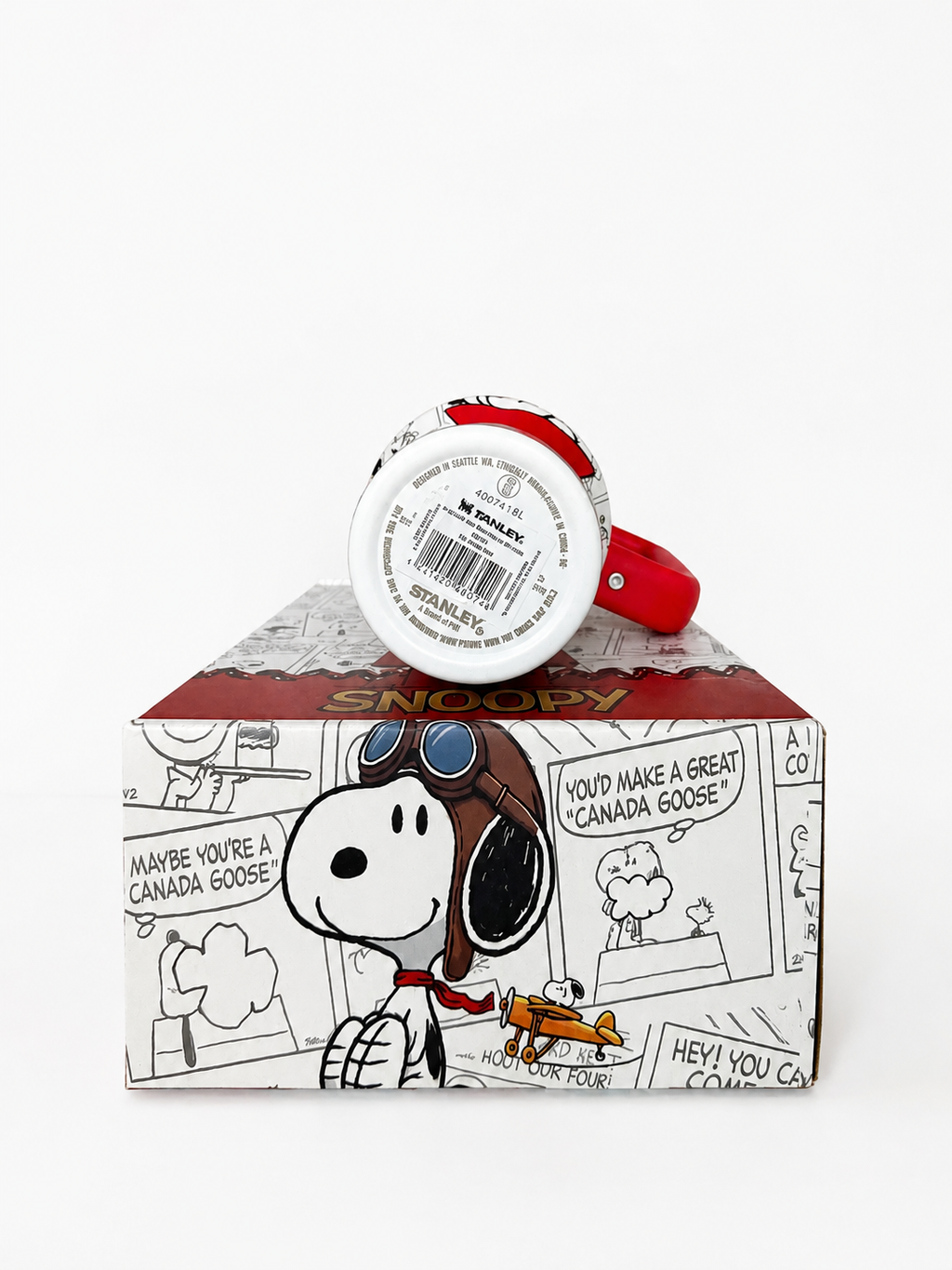 Custom-Wrapped Stanley Quencher H2.0 40 oz – Snoopy Flying Ace