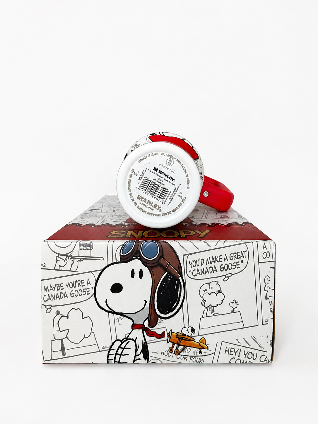 Custom-Wrapped Stanley Quencher H2.0 40 oz – Snoopy Flying Ace