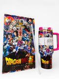 Custom-Wrapped Stanley Quencher H2.0 40 oz – Dragon Ball Super – No Topper