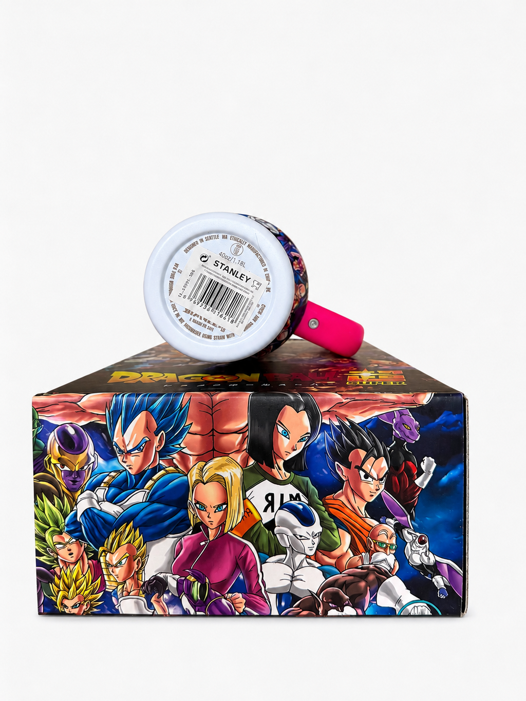Custom-Wrapped Stanley Quencher H2.0 40 oz – Dragon Ball Super – No Topper