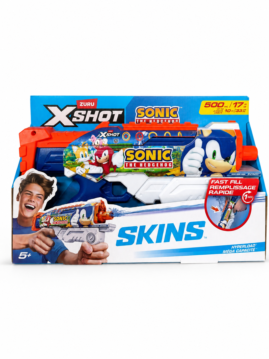 X-Shot Hyperload Sonic Water Blaster