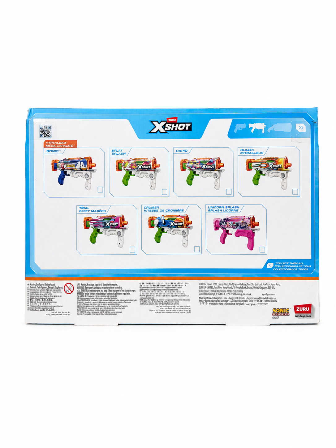 X-Shot Hyperload Sonic Water Blaster
