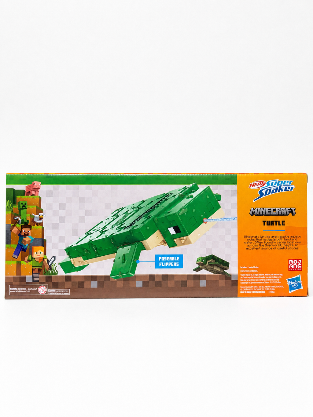 Nerf Super Soaker Minecraft Turtle Water Blaster