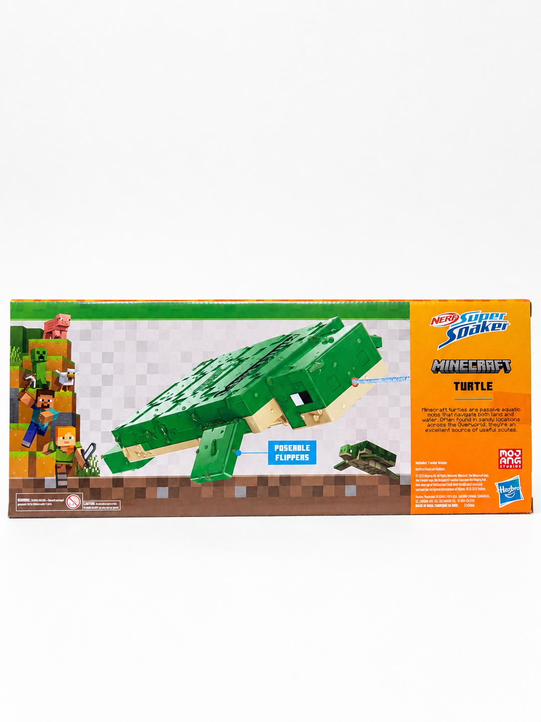 Nerf Super Soaker Minecraft Turtle Water Blaster