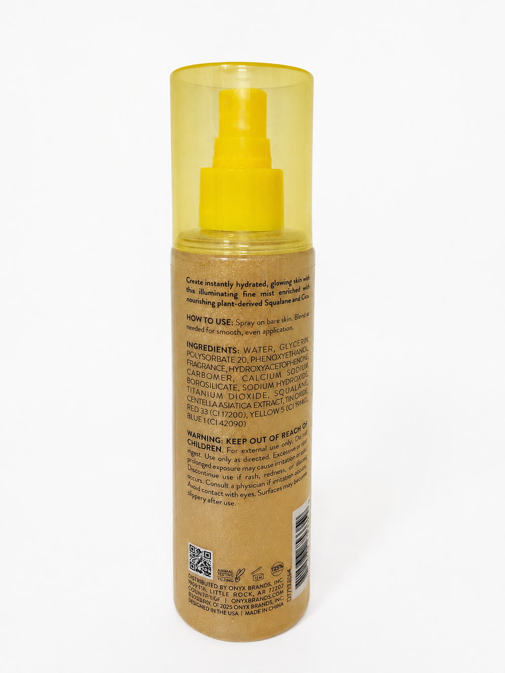 Onyx Amber Escape Fragrance & Shimmer Mist