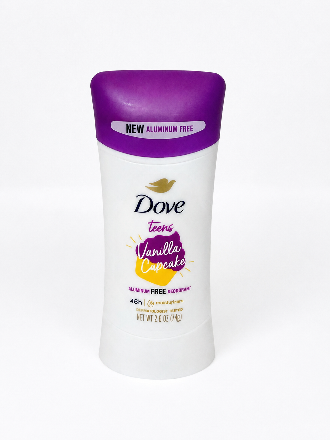 Dove Teens Vanilla Cupcake Aluminum-Free Deodorant