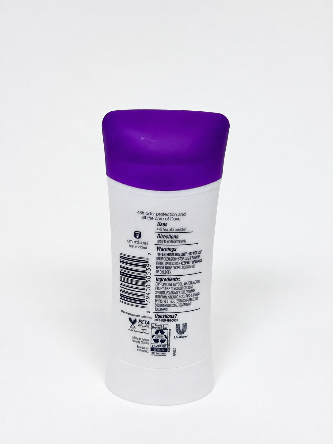 Dove Teens Vanilla Cupcake Aluminum-Free Deodorant