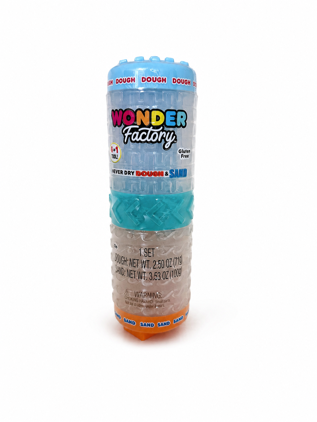 Wonder Factory Never Dry Dough & Sand Activity Set