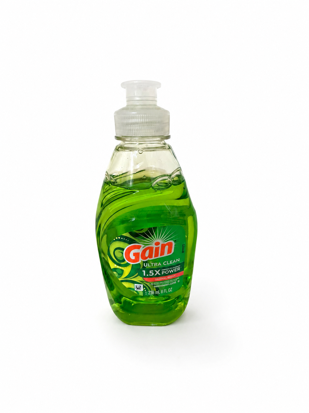 Gain Ultra Original Scent Dish Soap 8 fl oz bottle