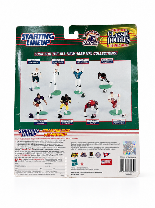 1999 Starting Lineup Troy Aikman Classic Doubles – UCLA & Dallas Cowboys
