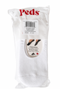 Peds Women’s Cushioned No-Show Liner Socks – White – 6 Pairs