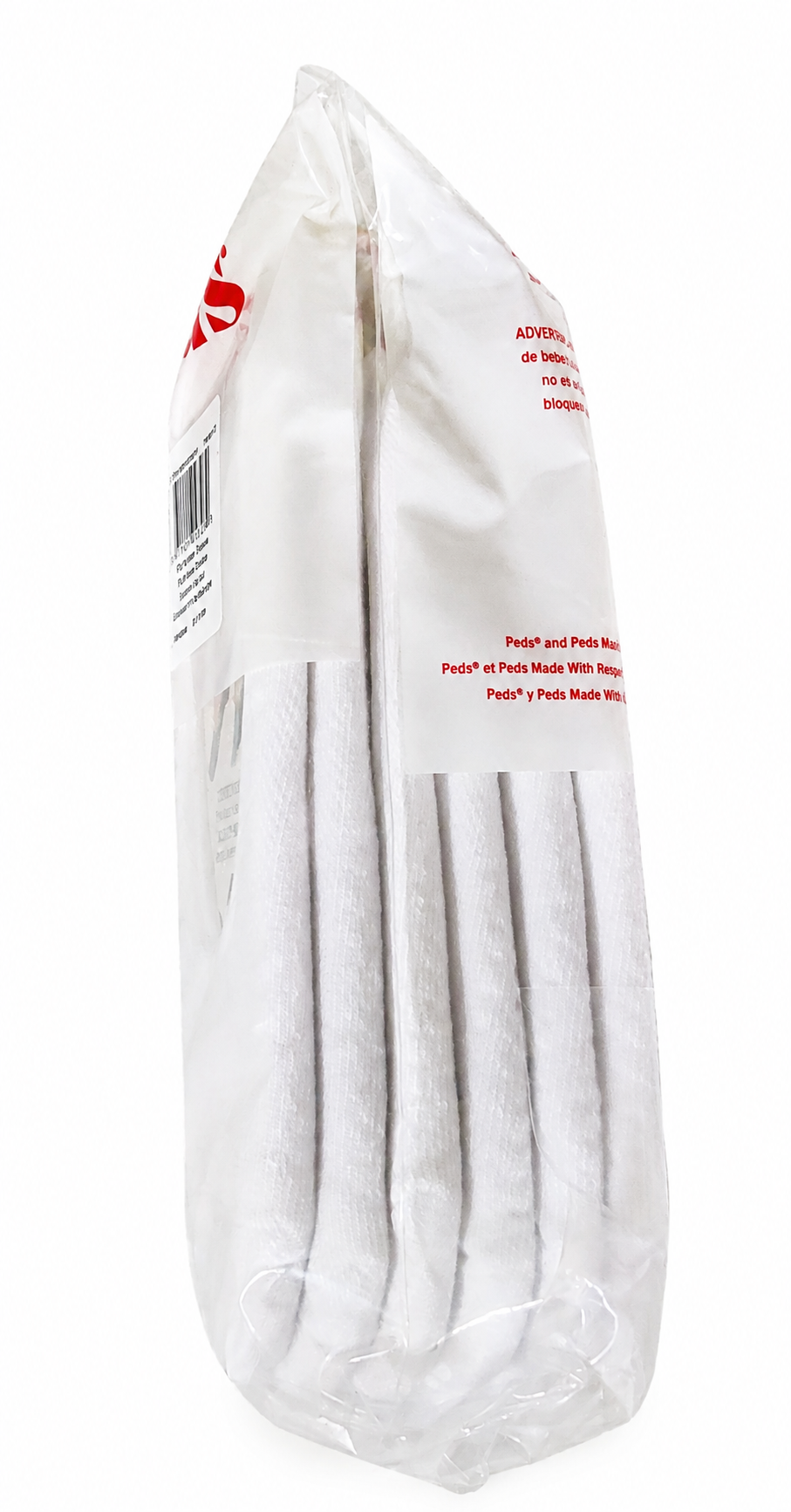 Peds Women’s Cushioned No-Show Liner Socks – White – 6 Pairs