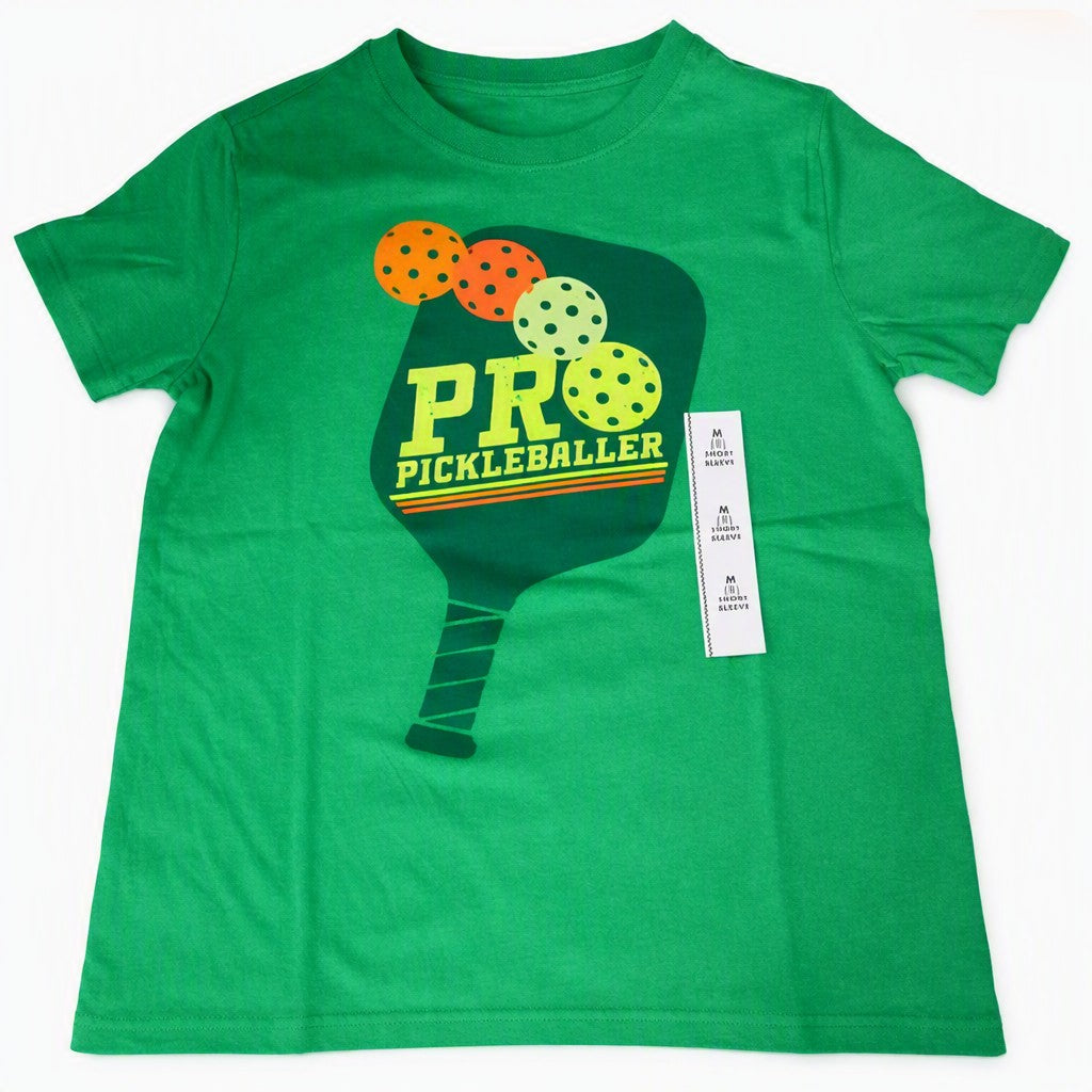 Cat & Jack Boys’ Husky Pro Pickleballer Graphic T-Shirt – Size M 8